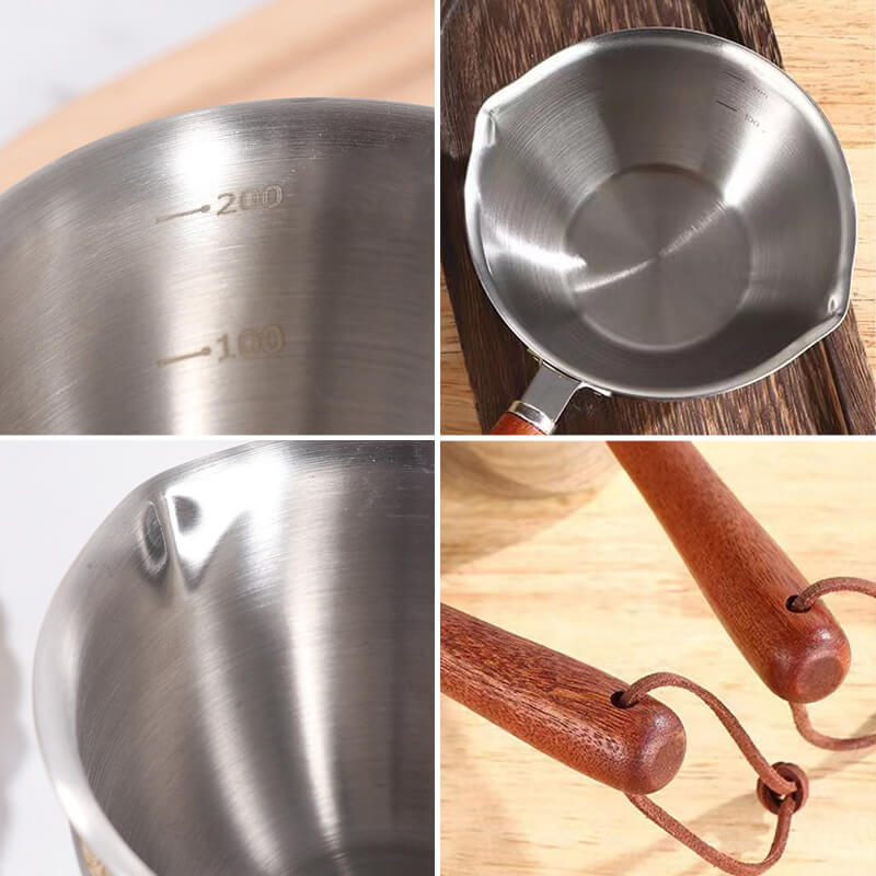 Home Kitchen 304 Stainless Steel Mini Oil Pan
